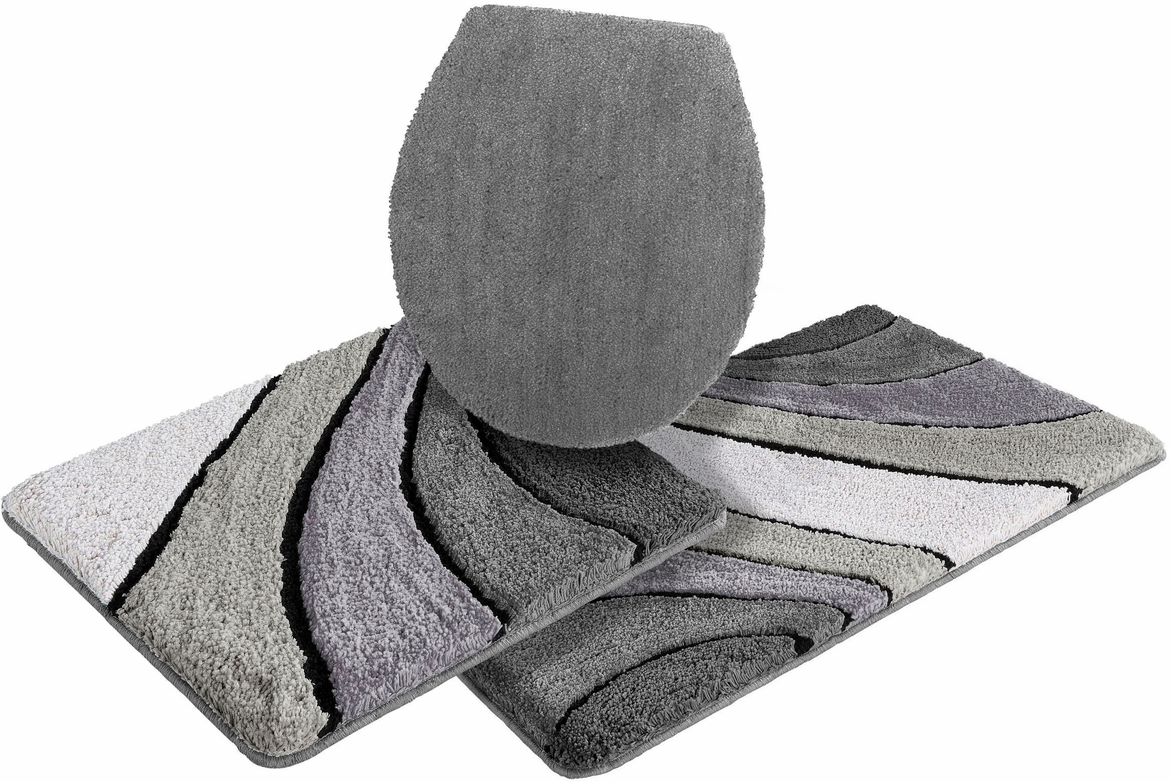 my home Badematte »Josie, Badvorleger, Badezimmer Teppich«, rutschhemmend b günstig online kaufen