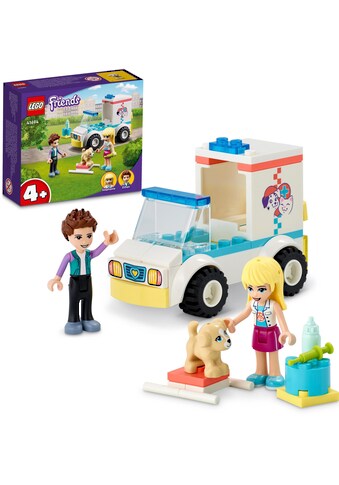 LEGO® Konstruktionsspielsteine »Tierrettungswagen (41694), LEGO® Friends«, (54 St.),... kaufen