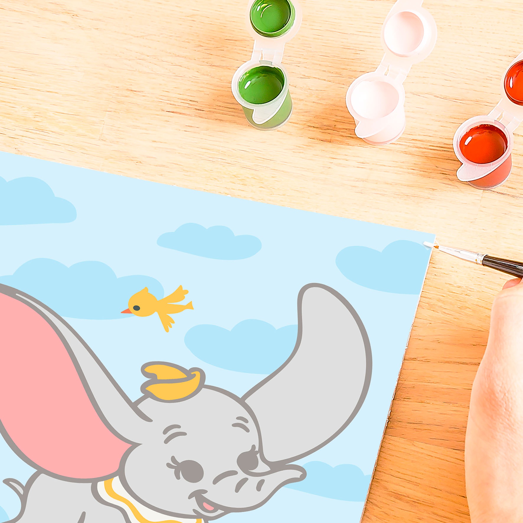 Ravensburger Malen nach Zahlen »CreArt, Hello Baby, Dumbo« für Erwachsene; Made in Europe