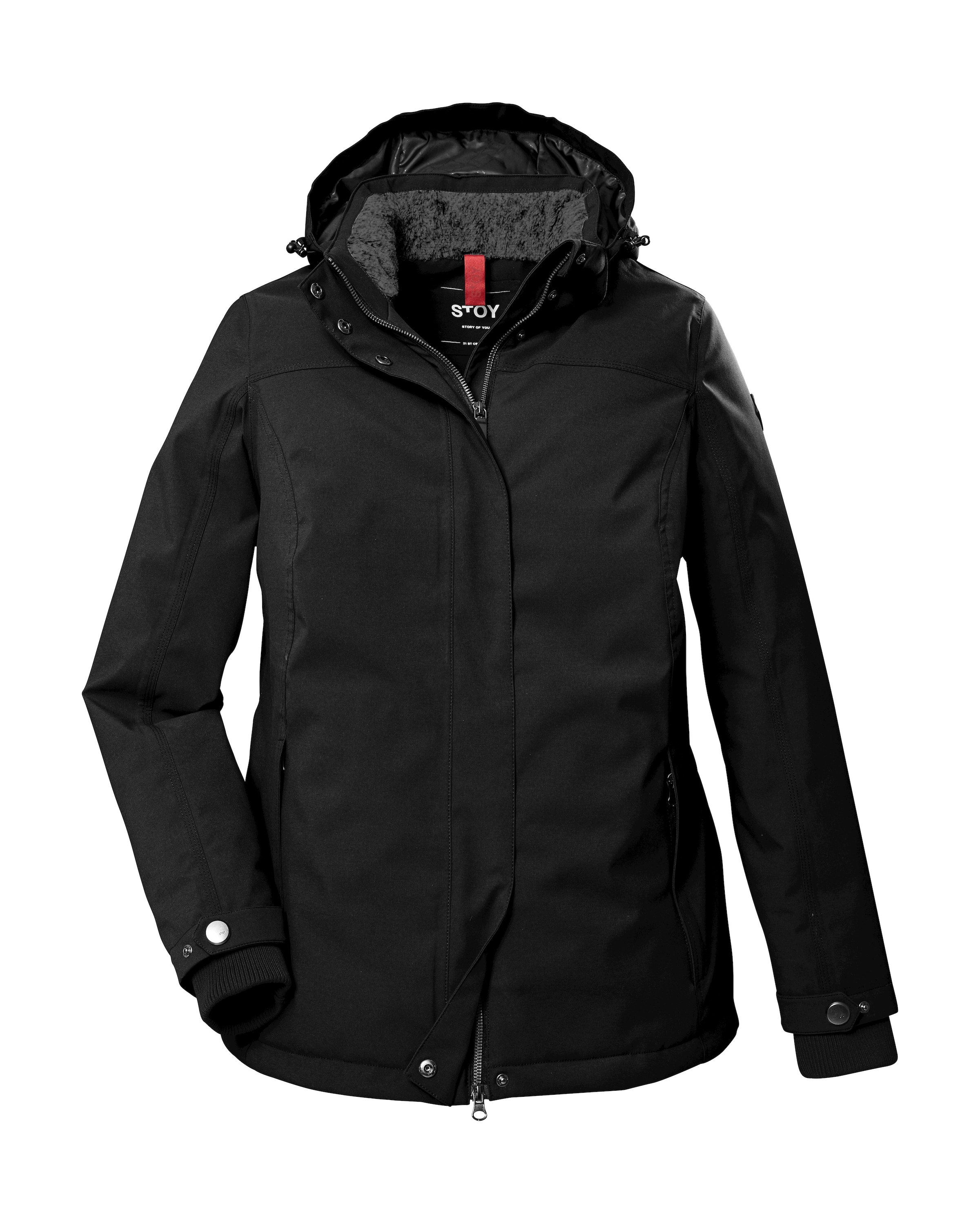 STOY Outdoorjacke »STW 9 WMN JCKT«, STOY Damenjacke: wasserdicht, atmungsaktiv, warm, umweltfreundlich