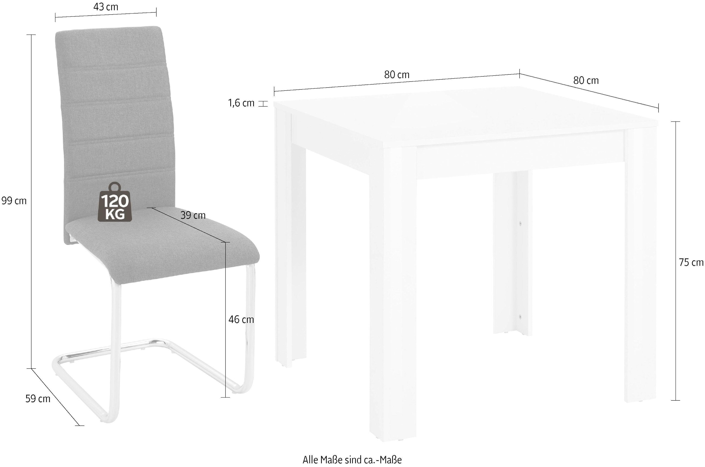 INOSIGN Essgruppe, (Set, 5 tlg.) bestellen auf Raten