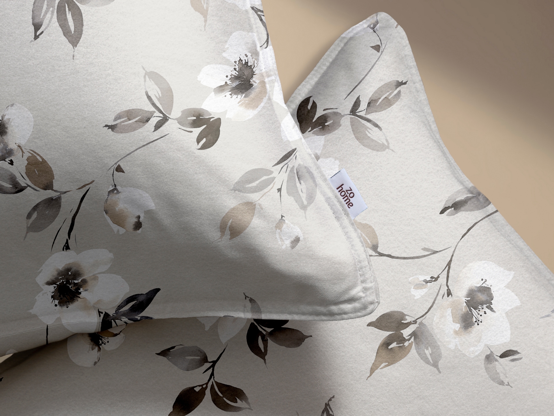 ZO HOME Bettwäsche »Zohome Bettwäsche Baumwolle Flanell Ines« 2 Bettwäsche aus 100% Baumwolle, hochwertige Flanell, ab 135x200 cm.