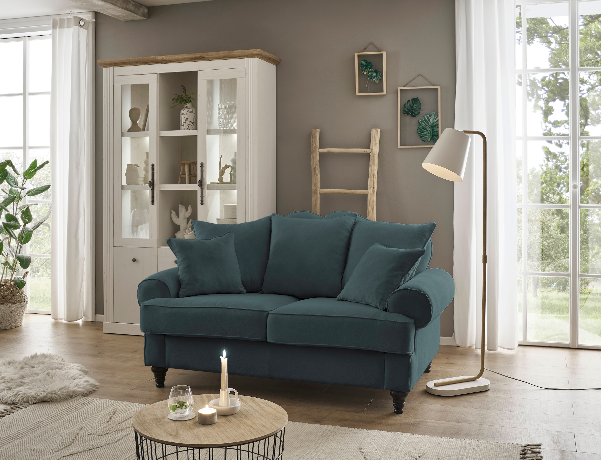 Home affaire 2-Sitzer »WESTMINSTER« mit Federkern-Polsterung