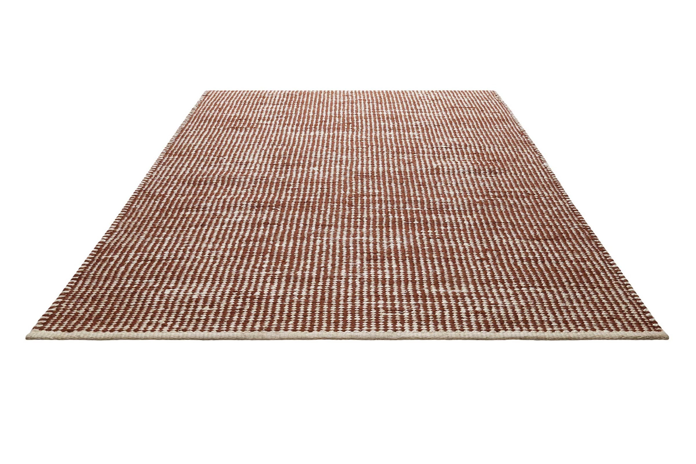 Green Looop Teppich »Toulouse« rechteckig 10 mm Höhe Wollteppich, kurzflor, handgewebt, Wohnzimmer, natürlich