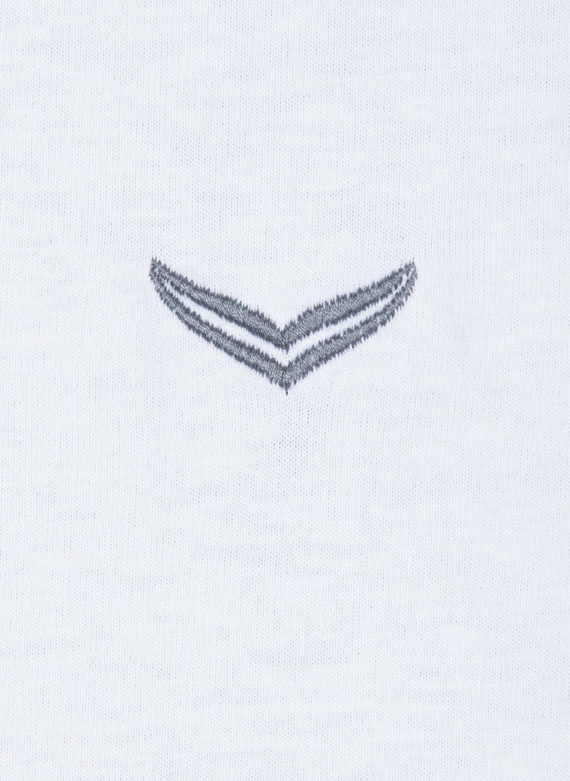 Trigema T-Shirt »TRIGEMA T-Shirt Knopfleiste aus Biobaumwolle«, (1 tlg.)