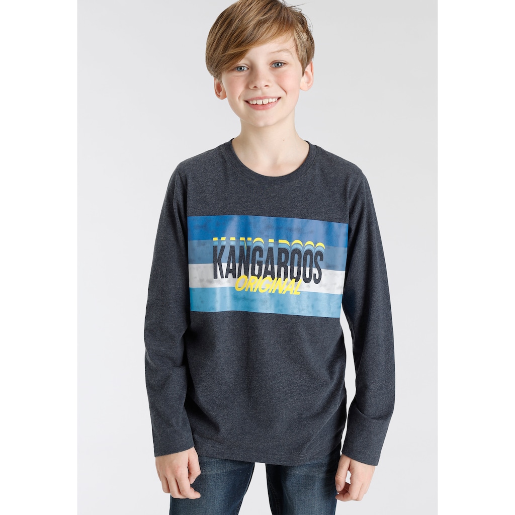 KangaROOS Langarmshirt »für Jungen«