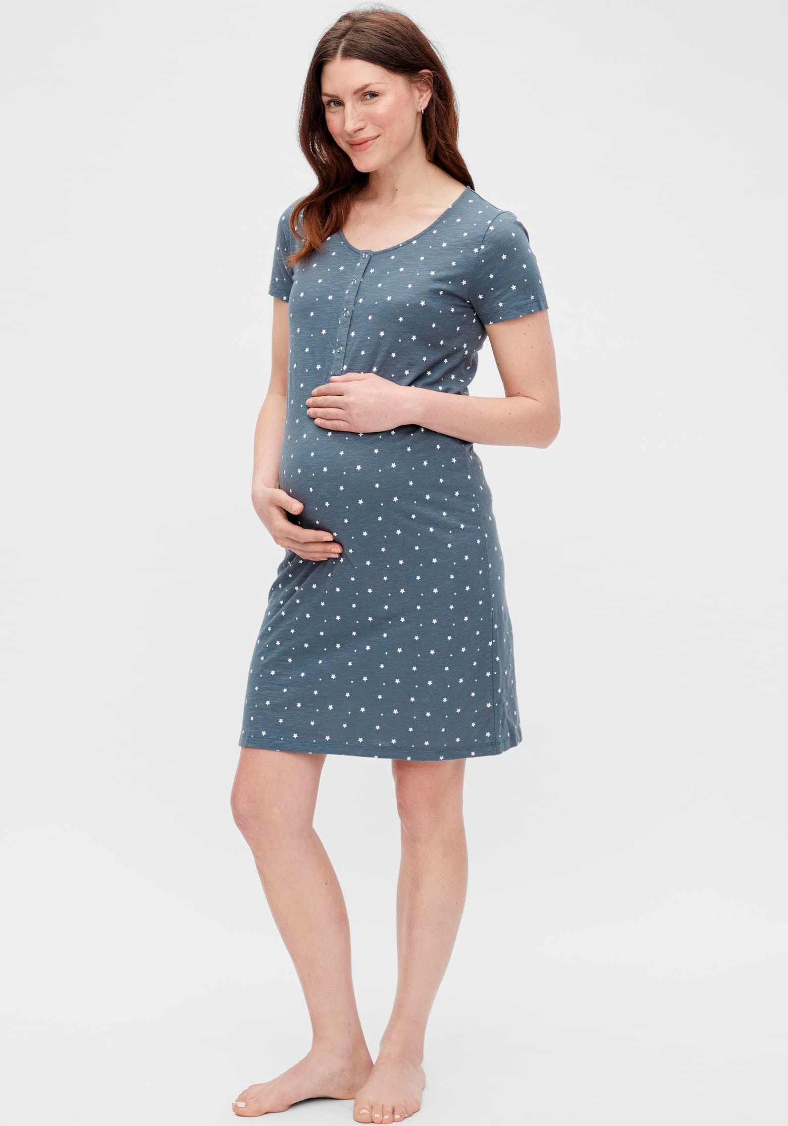 Mamalicious Umstandsnachthemd »MLMIRA STAR JRS NIGHTGOWN 2F A. E. NOOS«