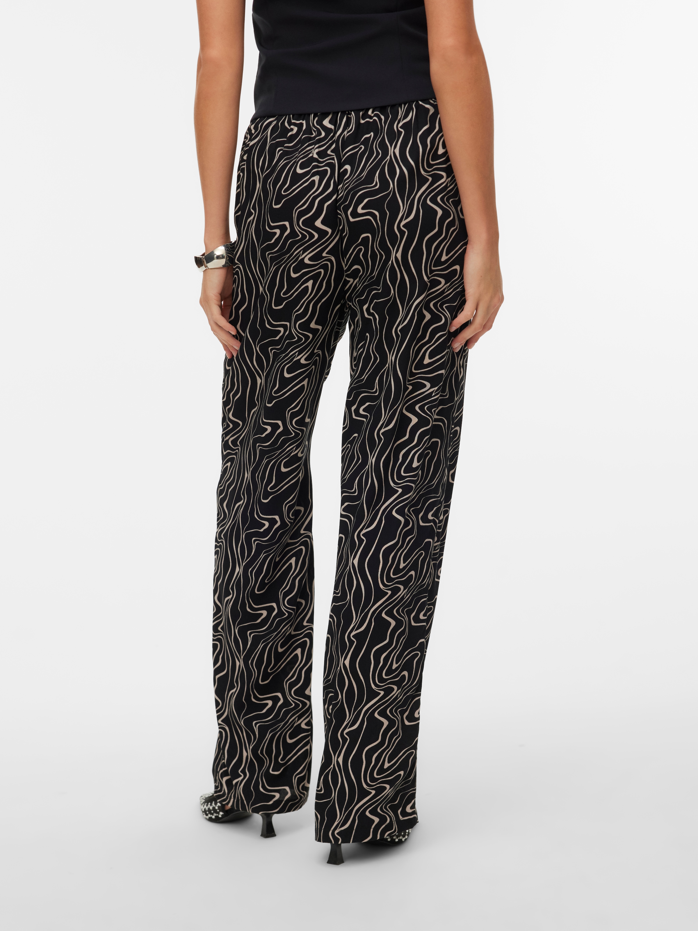 Vero Moda Schlupfhose »VMEASY JOY HW WIDE PANTS WVN GA«  Viskose, loose fit