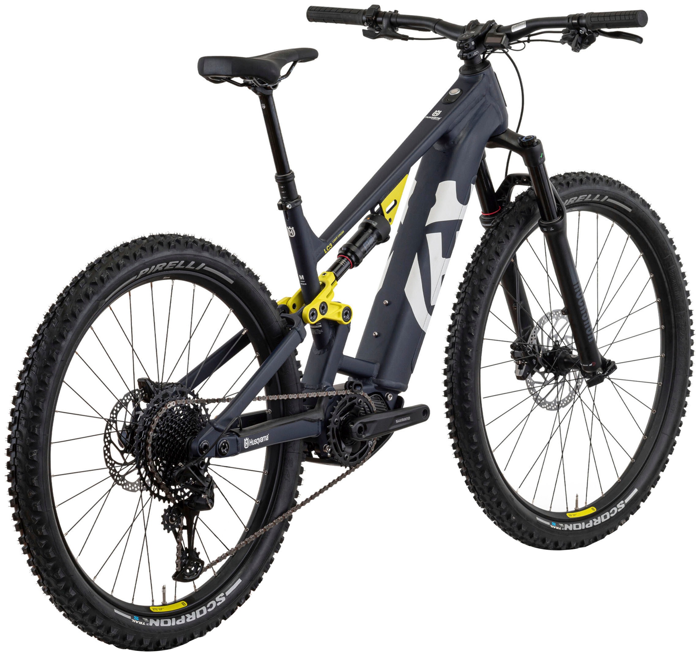 Husqvarna E-BICYCLES E-Bike »E-Mountainbike Light Cross LC3«, 12 Gang, SRAM, SX Eagle, Mittelmotor 250 W, Pedelec, Elektrofahrrad für Herren, MTB, Bluetooth