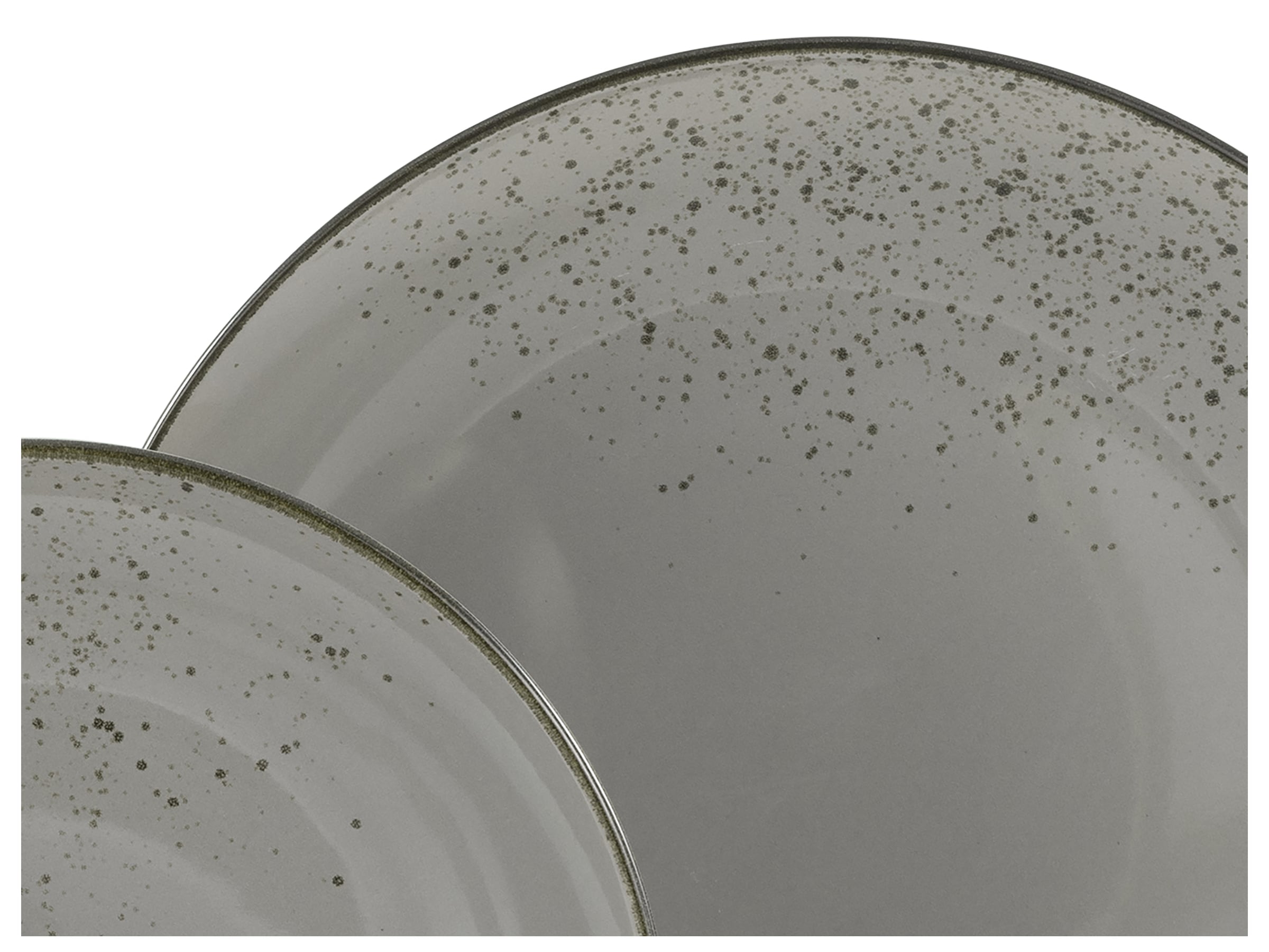 CreaTable Kombiservice »Nature Collection, Kombi-Service 16-tlg« Handwerklicher Look, Vintage