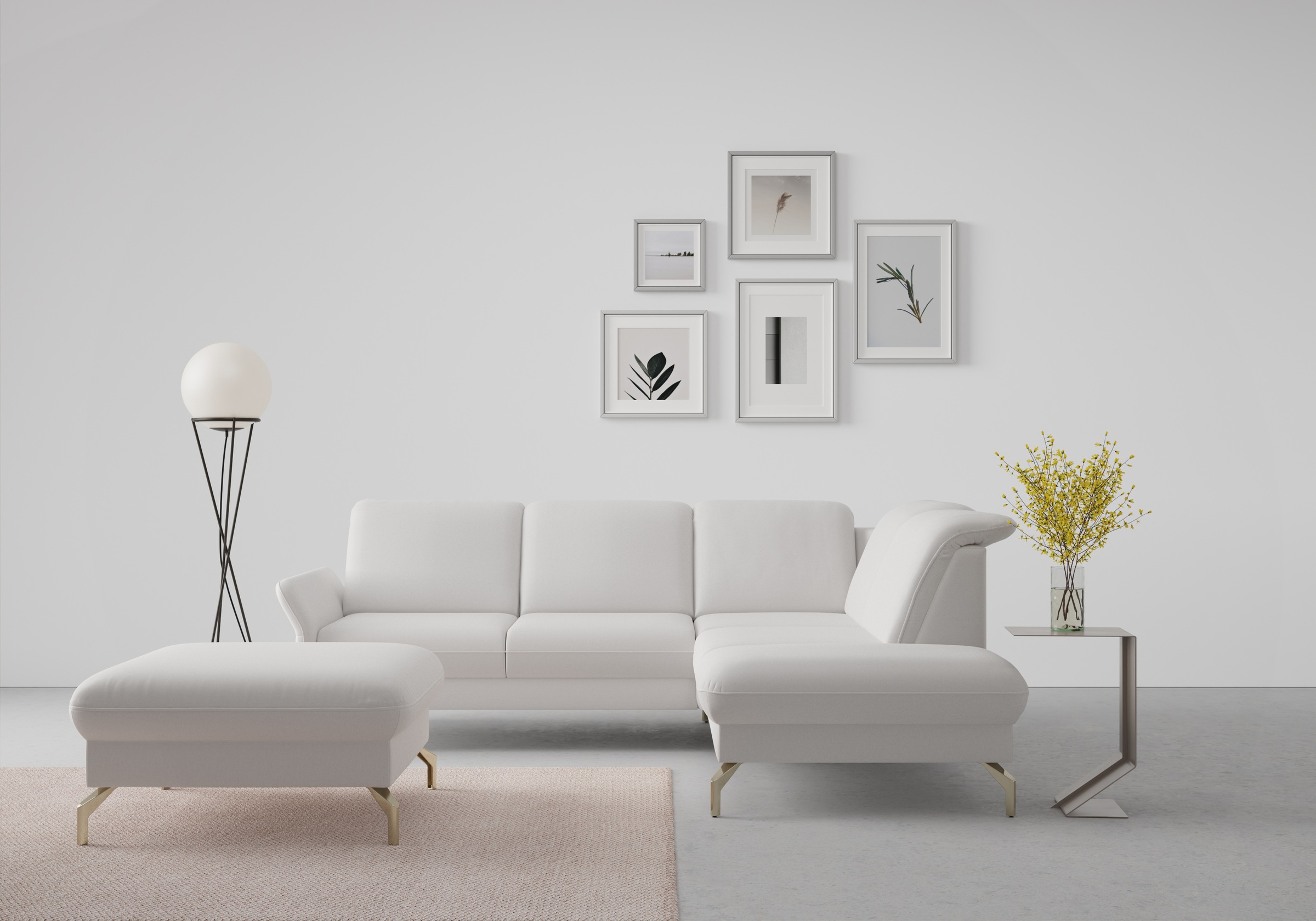 sit&more Ecksofa »Fashion L-Form« wahlweise mit Kopfteilverstellung, Vorzie günstig online kaufen