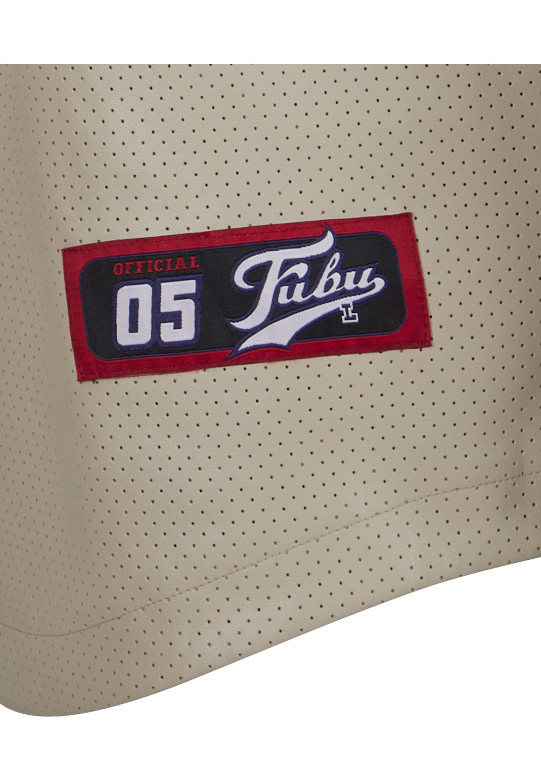 Fubu T-Shirt »Fubu Herren FM233-007-1 FUBU College Leather Baseball Jersey« 1 Stk.