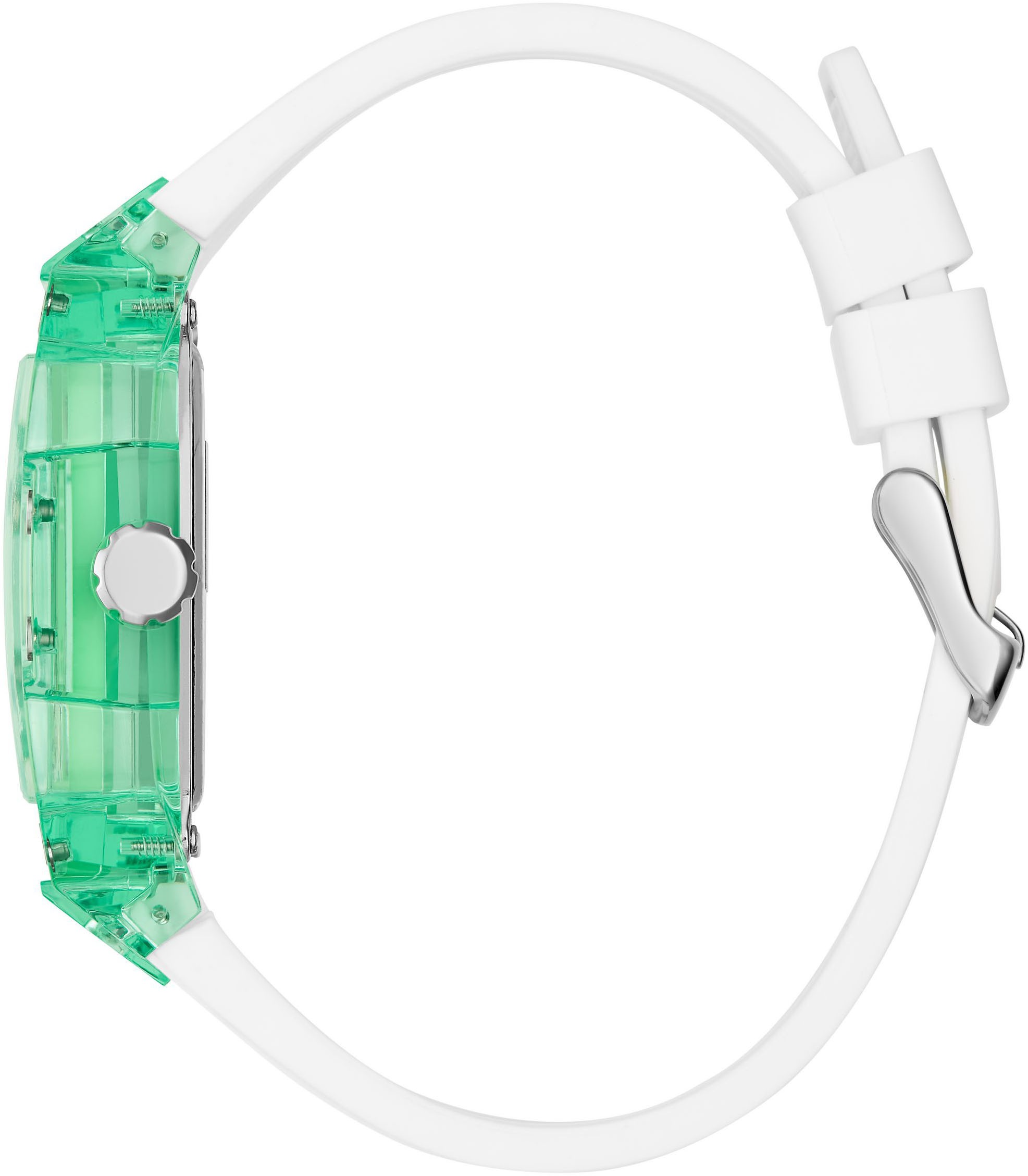 Guess Multifunktionsuhr »PHOENIX«, Armbanduhr, Quarzuhr, Herrenuhr, Silikonarmband