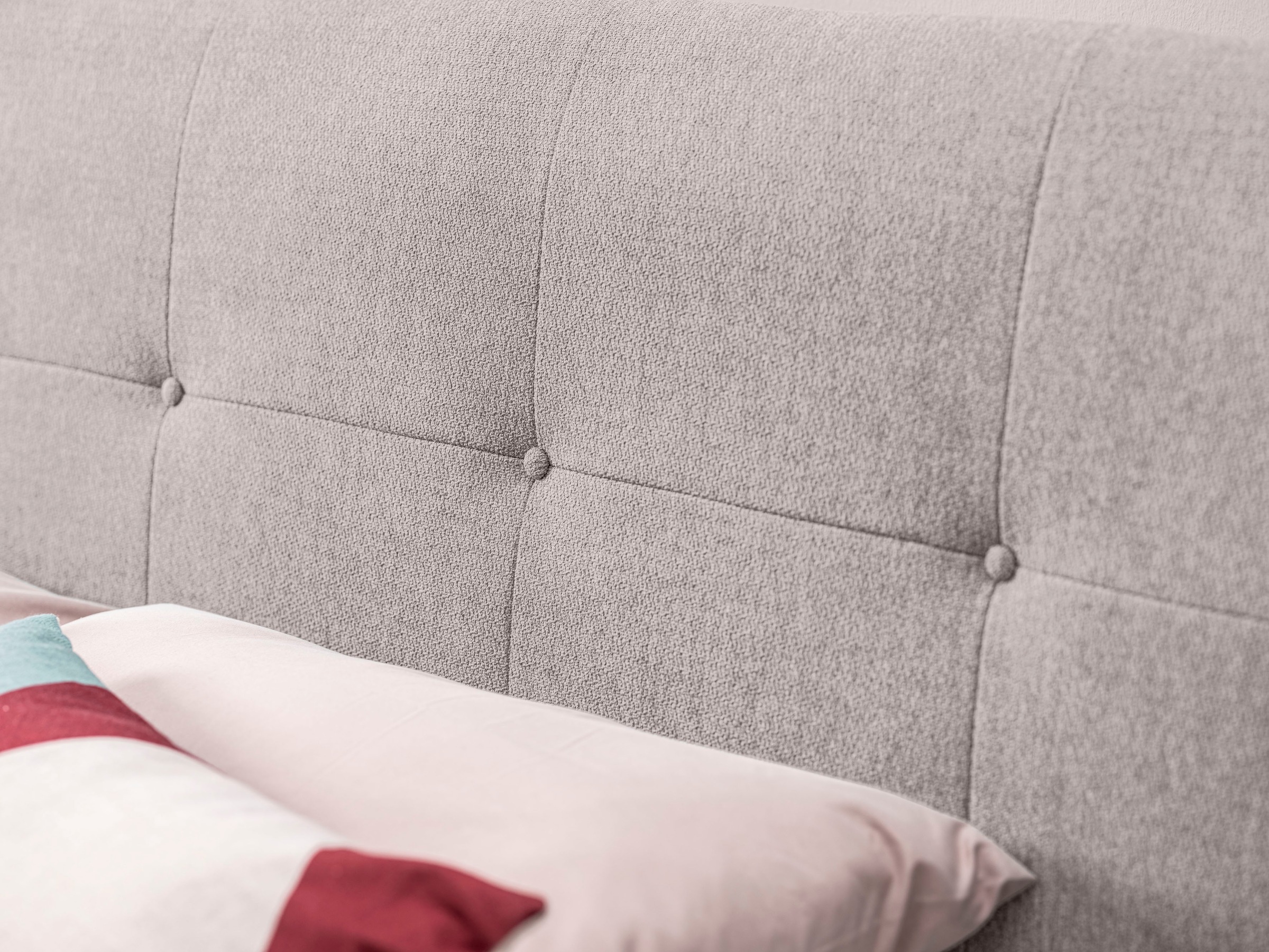 alina Boxspringbett »Luella«, ADA trendline Boxspringbett, inkl. Matratze und Viscoschaum-Topper