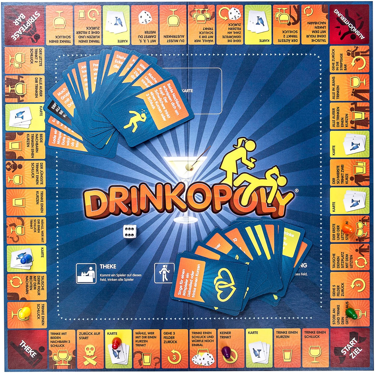 Spiel »Drinkopoly«