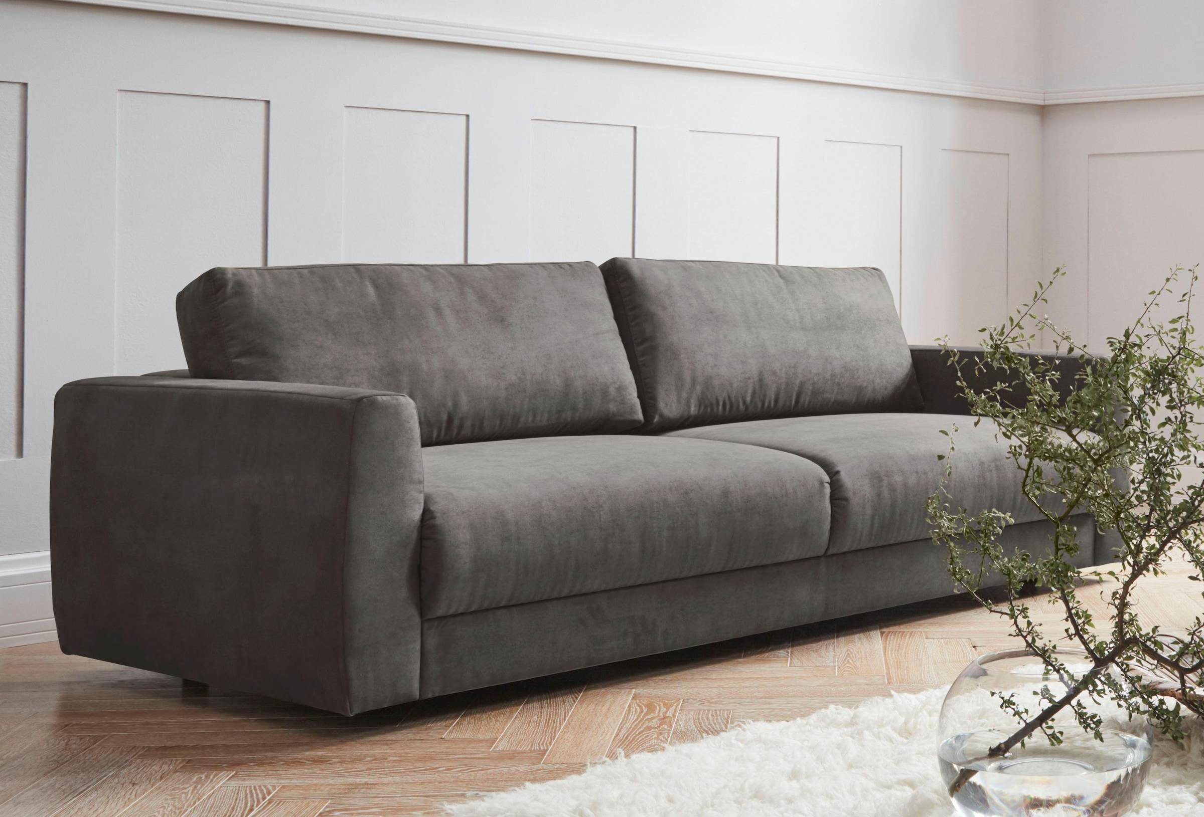 bestellen designwerk »Beauty«, online Breite mit 217 cm eleganten 2,5-Sitzer Füßen,