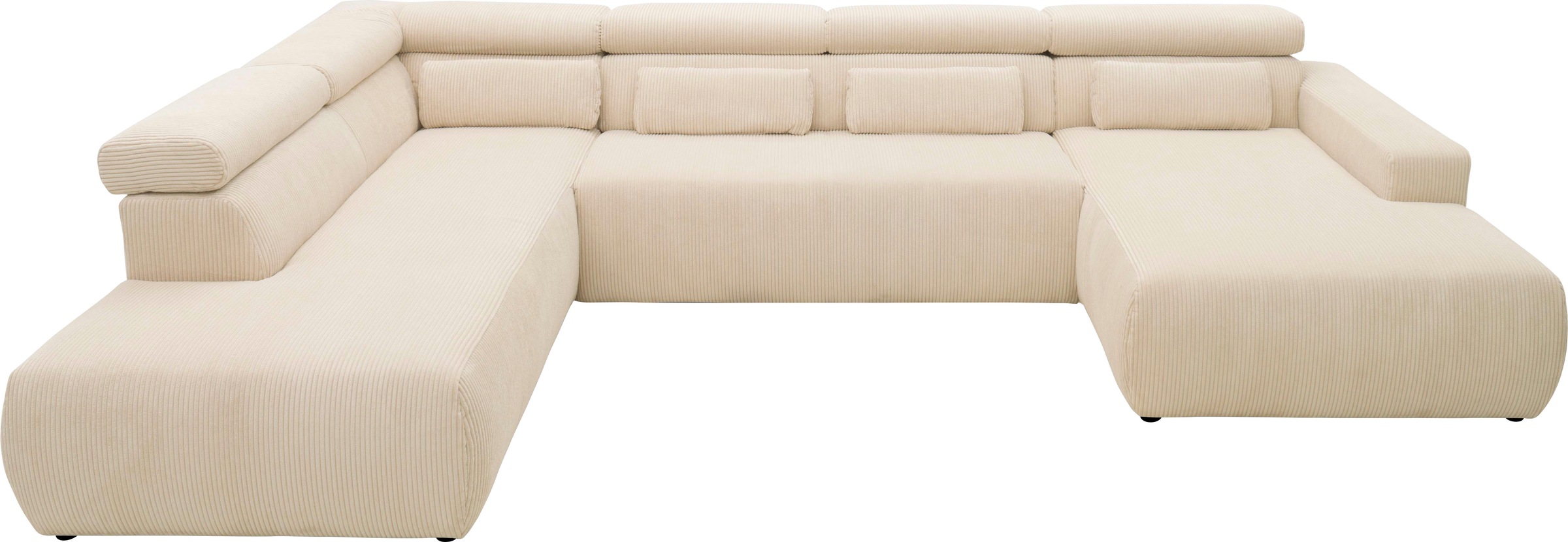 DOMO collection Wohnlandschaft »Brandon, whlw. mit Sitztiefenverstellung, w günstig online kaufen