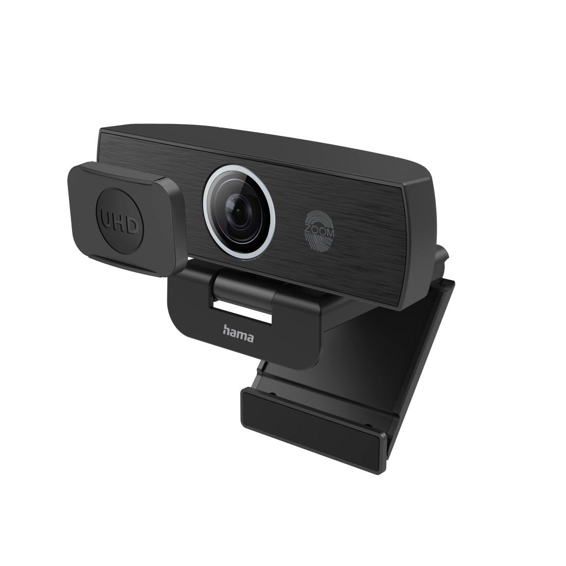 Hama Webcam »Ultra HD2160p Webcam mit flexiblem Neigungswinkel, Rauschunterdrückung« - Zusatzfunktionen: 1/4 Zoll-Gewinde, Autom. Belichtungsanpassung