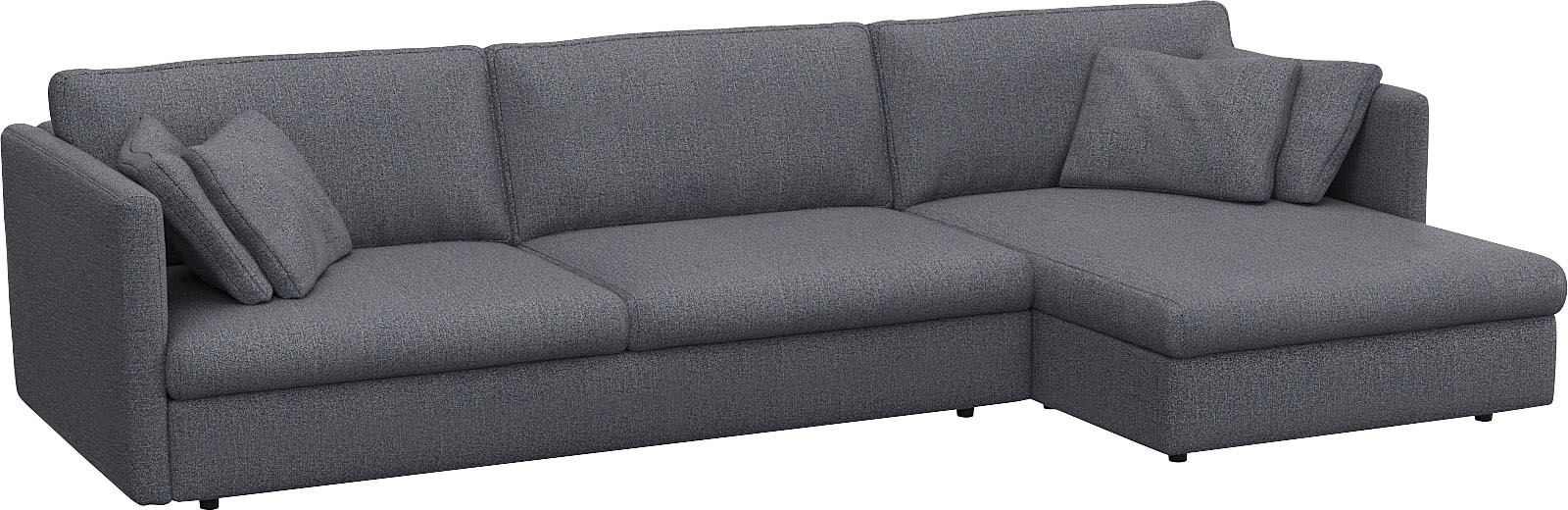 FLEXLUX Ecksofa »Lovane«, Weich & anschmiegsam, große Sitztiefe auf Kaltsch günstig online kaufen