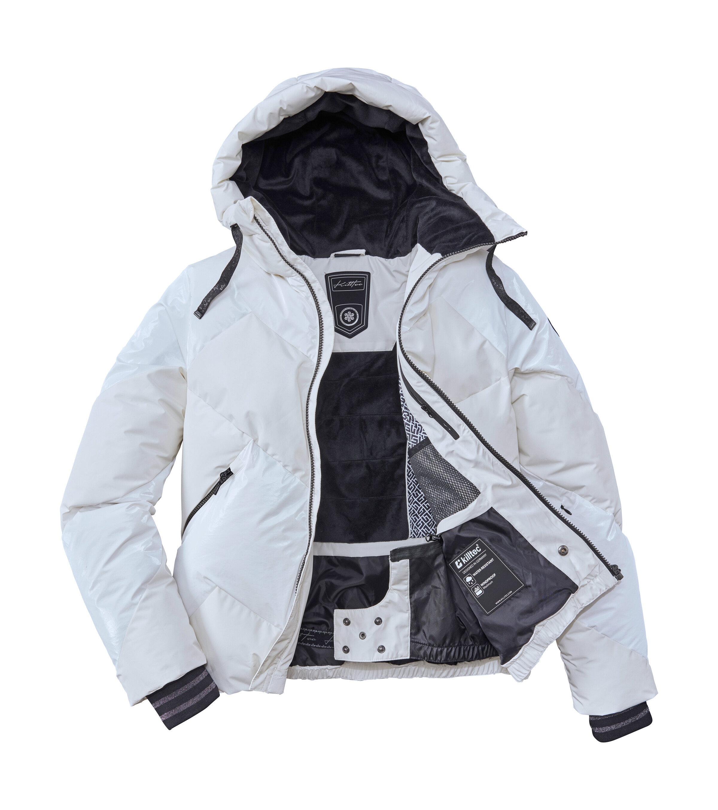 Killtec Skijacke »KSW 113 WMN SKI QLTD JCKT« Winddichte Skijacke mit 10.000 mm Wassersäule, PFAS-frei imprägniert