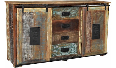 SIT Sideboard »Jupiter«, aus recyceltem Altholz, Shabby Chic, Vintage kaufen