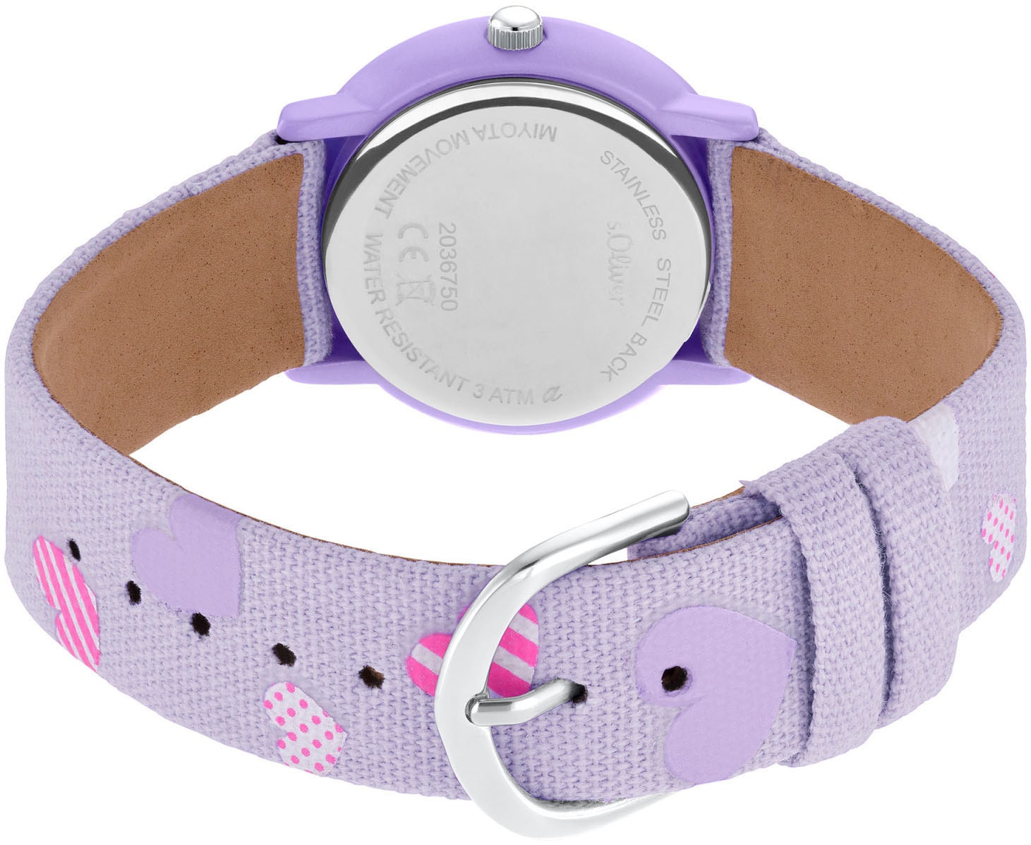 s.Oliver Quarzuhr »2036750«, Armbanduhr, Kinderuhr, Mädchen, Geschenkidee, Schulanfang, Geburtstag