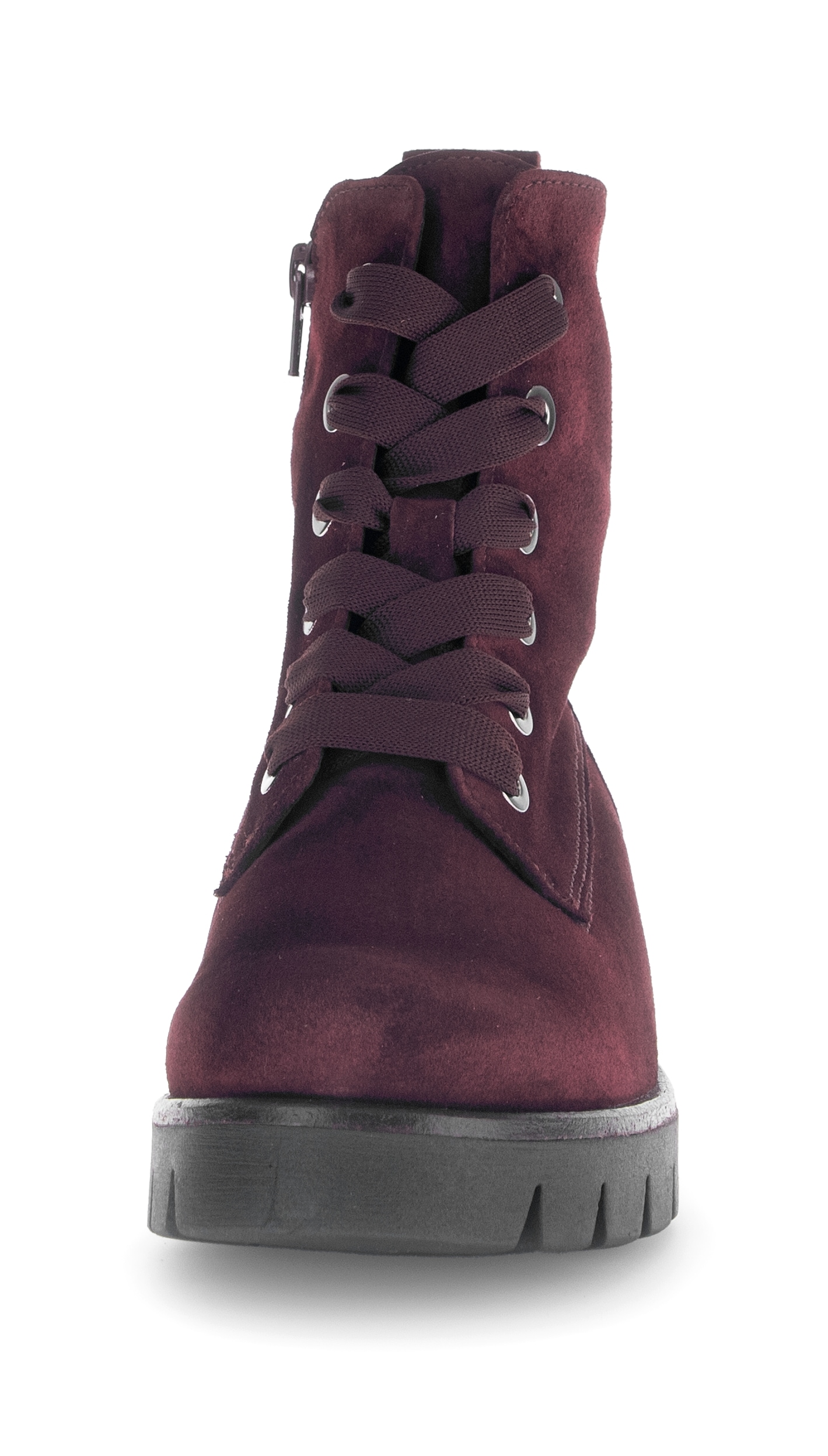 Gabor Schnürstiefelette, Blockabsatz, Schnürboots mit Best Fitting-Ausstattung