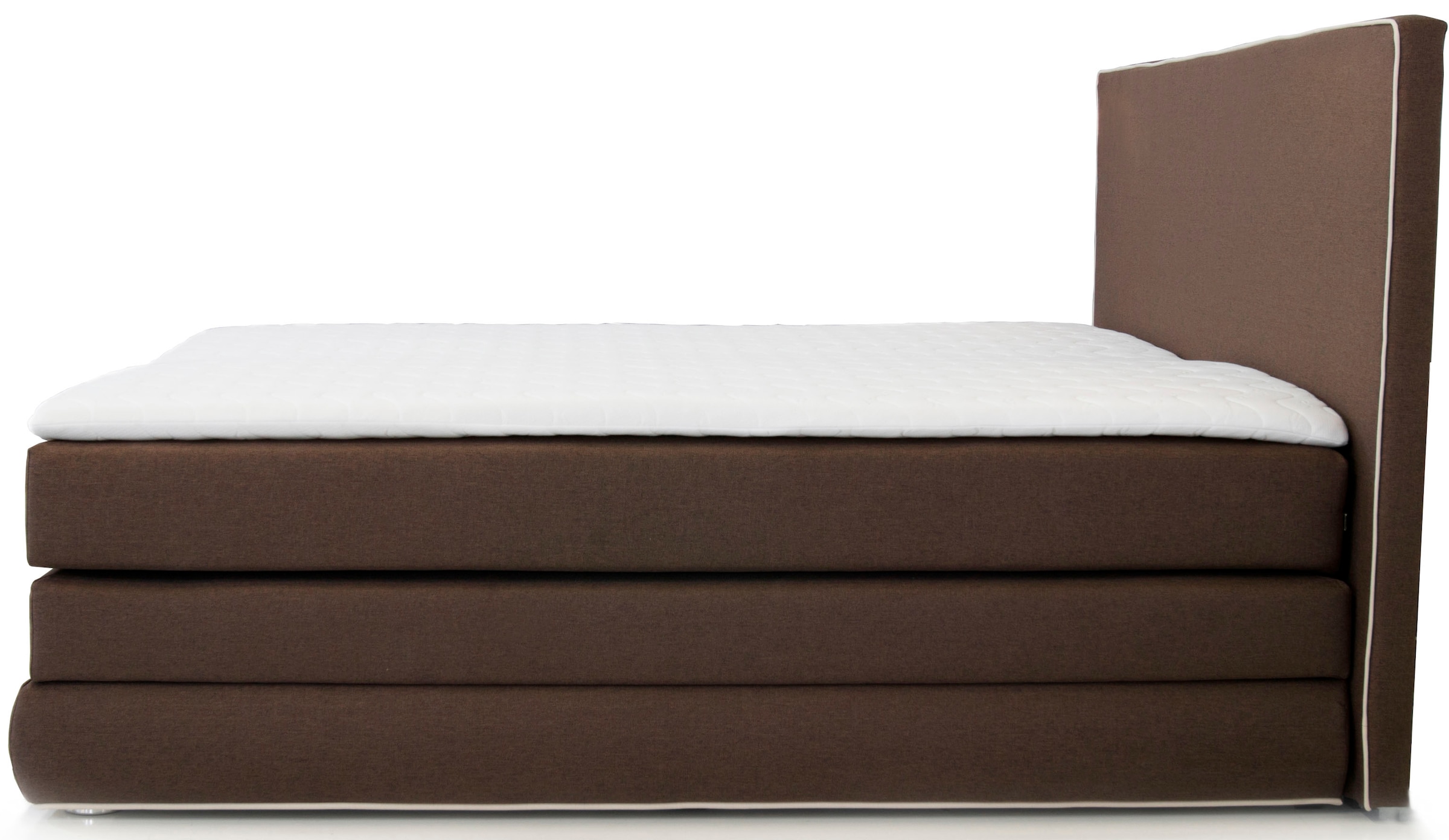 COLLECTION AB Boxspringbett »Ninoni«, inkl. Bettkasten, Topper und wahlweise mit LED-Beleuchtung, Liegefläche 180 x 200 cm