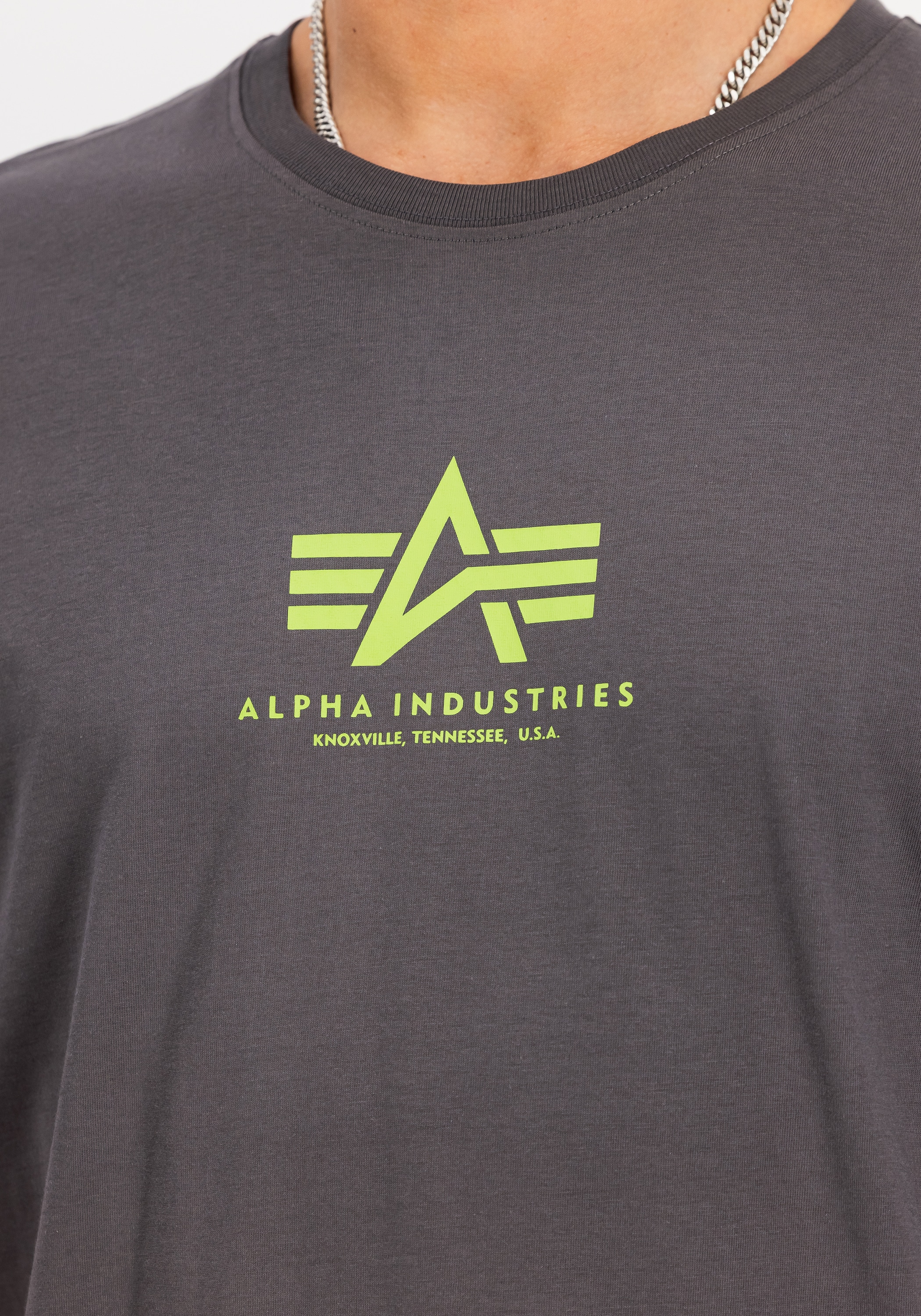 Alpha Industries T-Shirt »Alpha Industries Men - T-Shirts Basic T-Shirt ML«