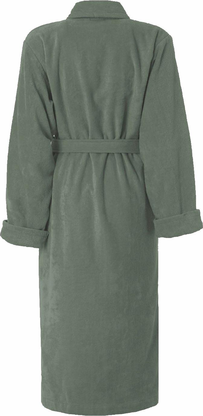 Seahorse Bademantel »Seahorse Pure Unisex«, (1 St.), Langarm, aufgesetzte Taschen