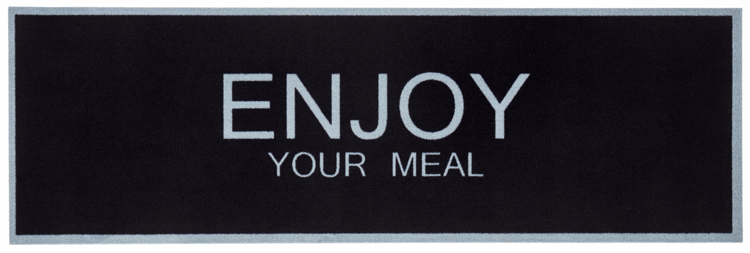 HANSE Home Küchenläufer »Enjoy your meal«, rechteckig, 5 mm Höhe, Kurzflor, rutschhemmend, Strapazierfähig, Pflegeleicht
