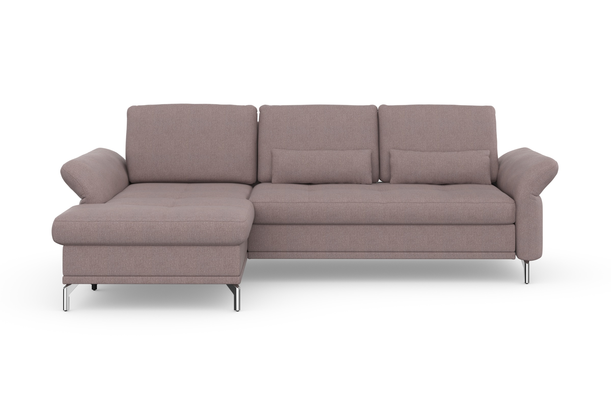 INOSIGN Ecksofa »Palm Beach L-Form«, Federkern, mit Sitztiefenverstellung, wahlweise mit Bettfunktion