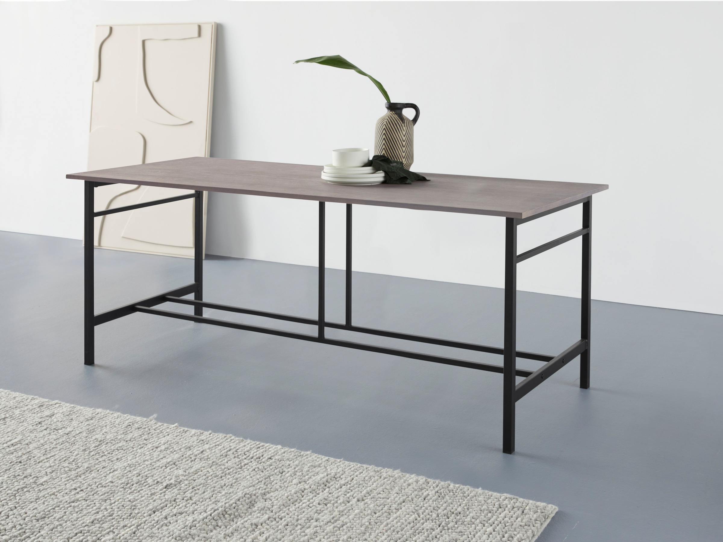 2. Bild von Guido Maria Kretschmer Home&Living Esstisch »Sare«, mit Echtholzfurnier aus Eiche