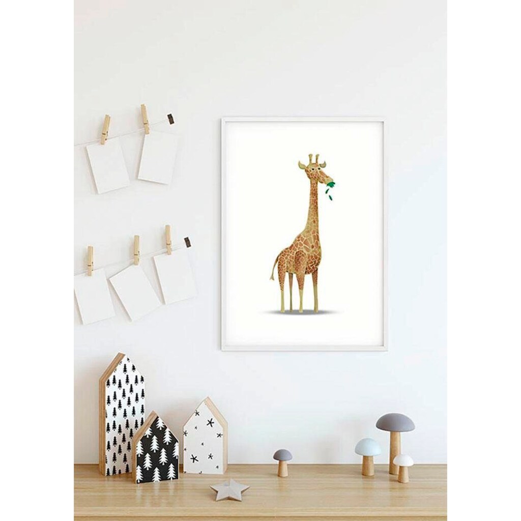 Komar Poster »Cute Animal Giraffe«, Tiere, (1 St.)