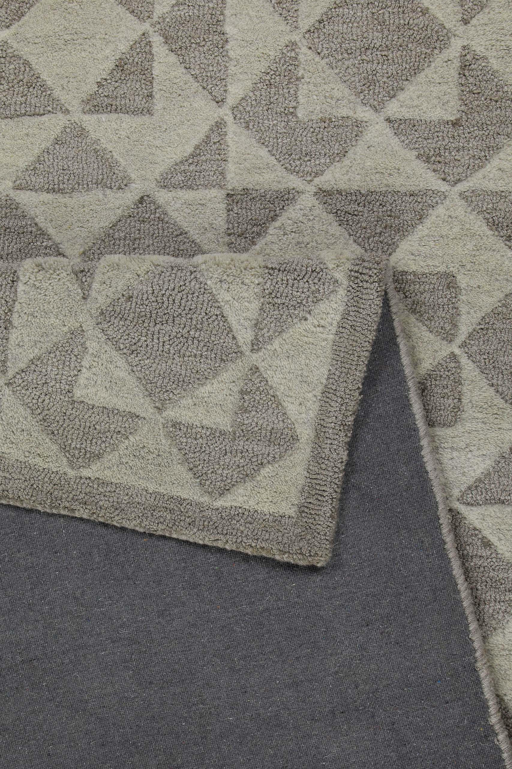 Wecon home Teppich »Downtown«, rechteckig, 10 mm Höhe, handgefertigt, pflegeleicht, Fasermix, Wohnzimmer, Schlafzimmer