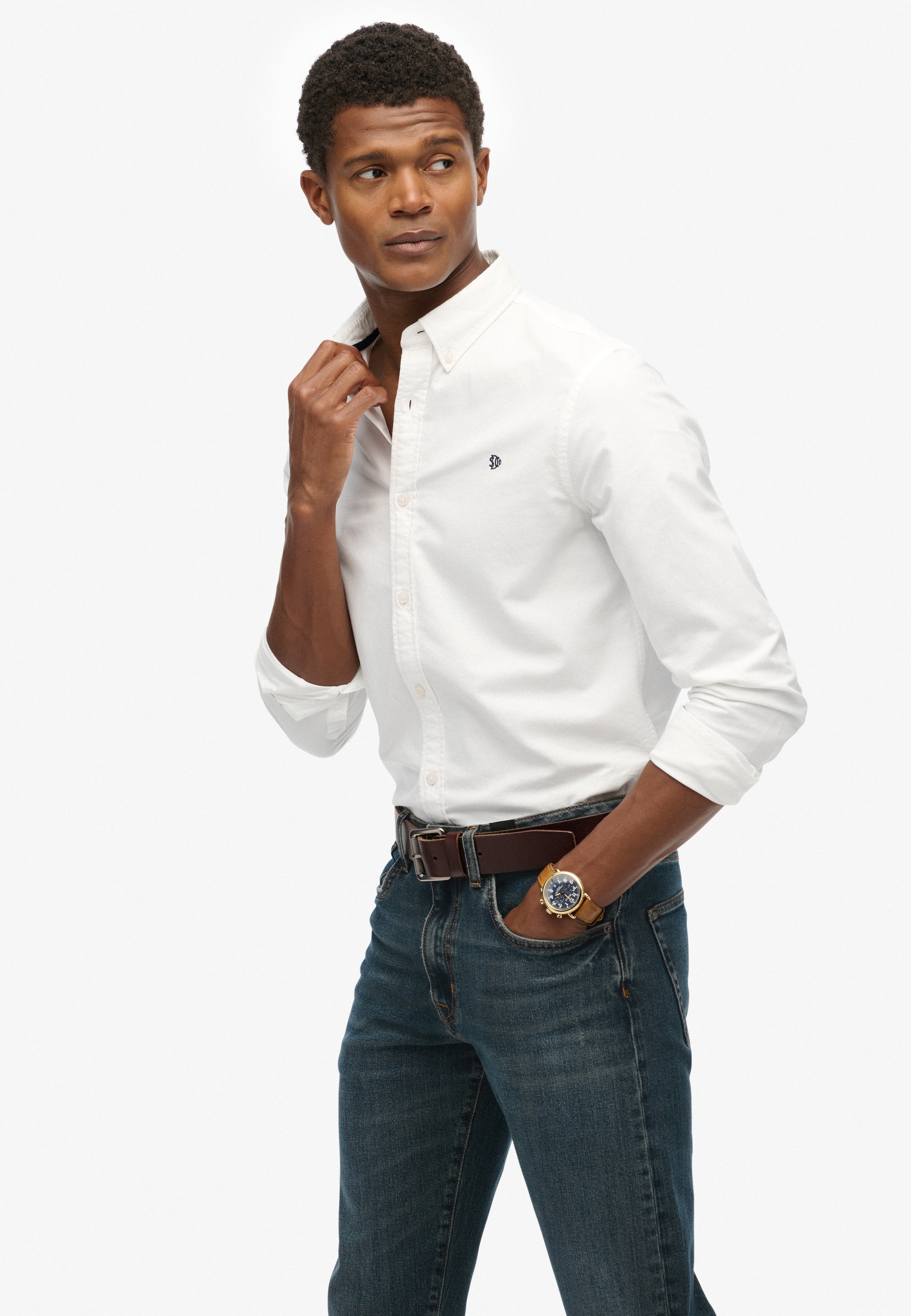 Superdry Langarmhemd »CLASSIC OXFORD L/S SHIRT«