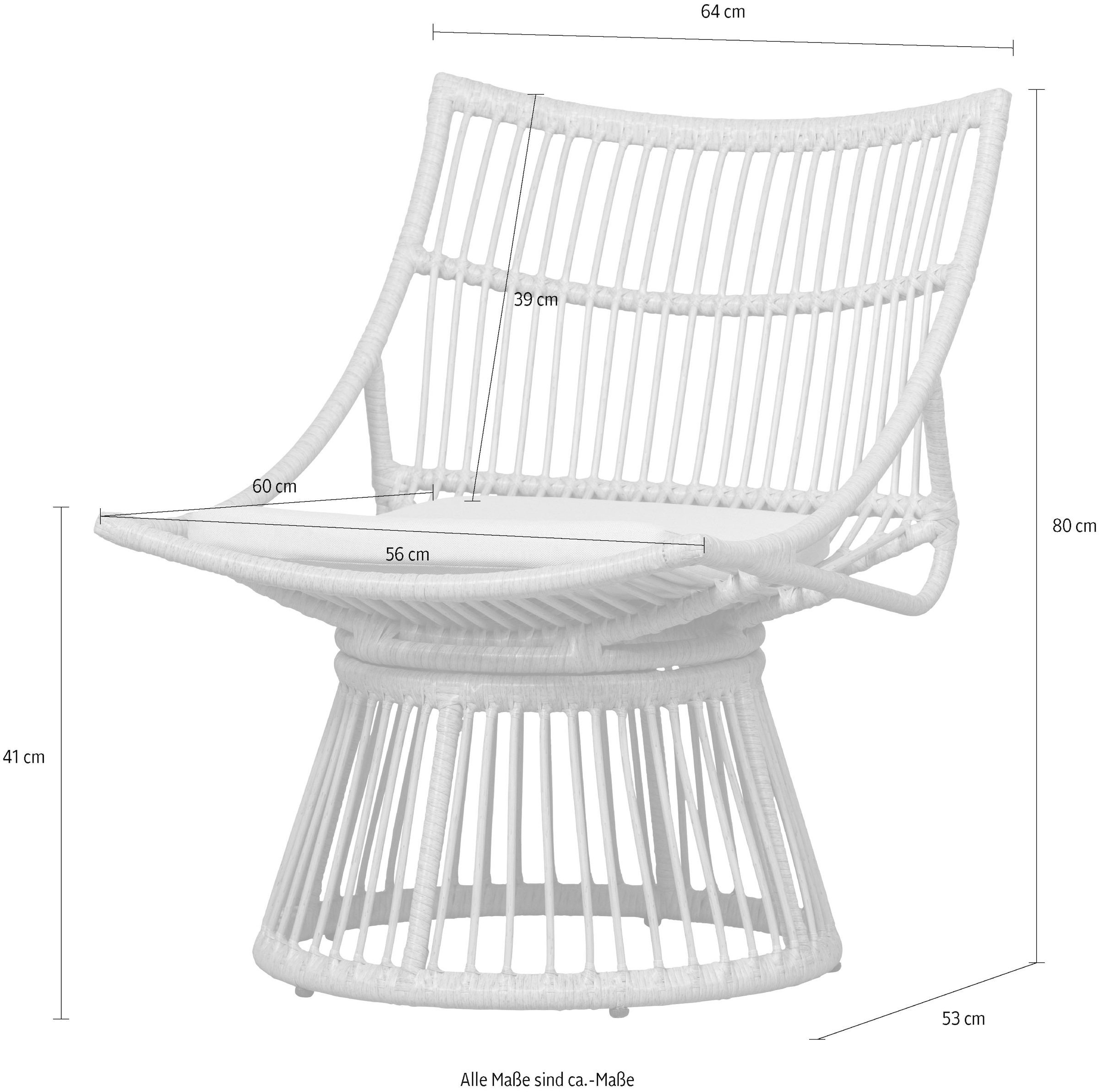 WOOOD Rattanstuhl ()