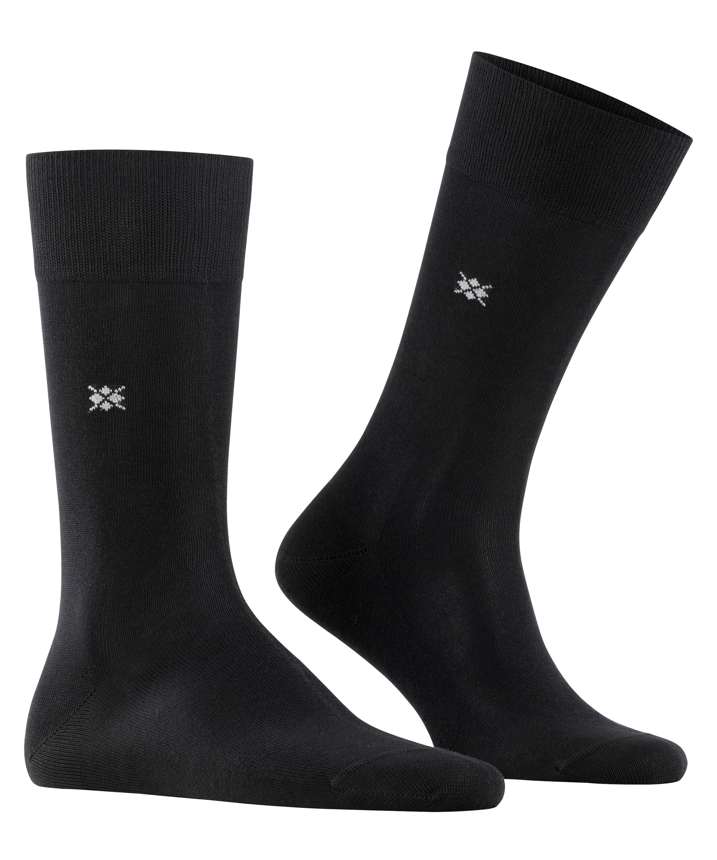 Burlington Socken »Dublin« unifarben, Einheitsgröße 40-46, Burlington-Logo