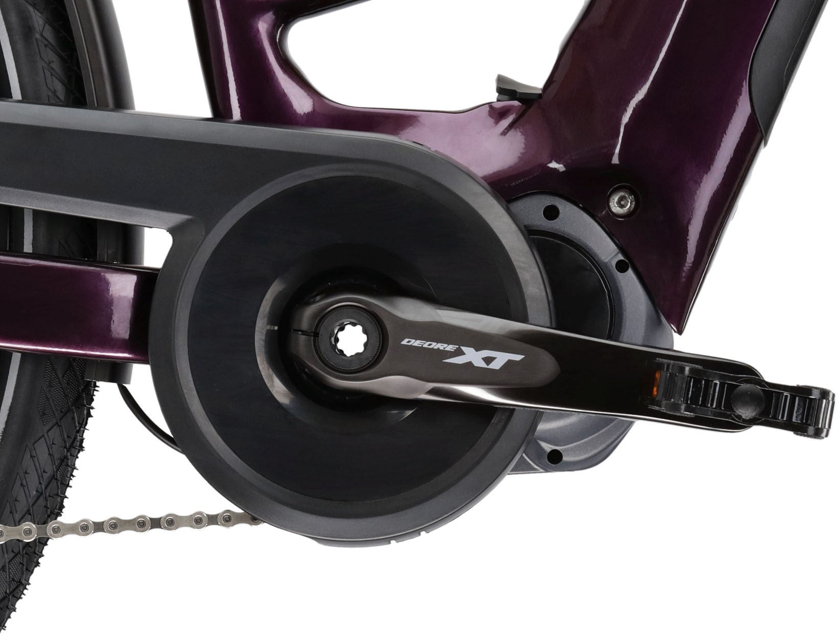 Kross E-Bike »E-Trekkingrad Trans Hybrid Prestige 630 28 Zoll lila«, 11 Gang, Shimano, DEORE XT DI2 M8050, Mittelmotor 250 W, Pedelec, Elektrofahrrad für Damen