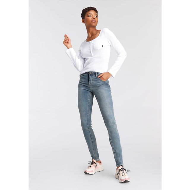 Mid »Ultra-Stretch«, Waist Skinny-fit-Jeans online bestellen Arizona