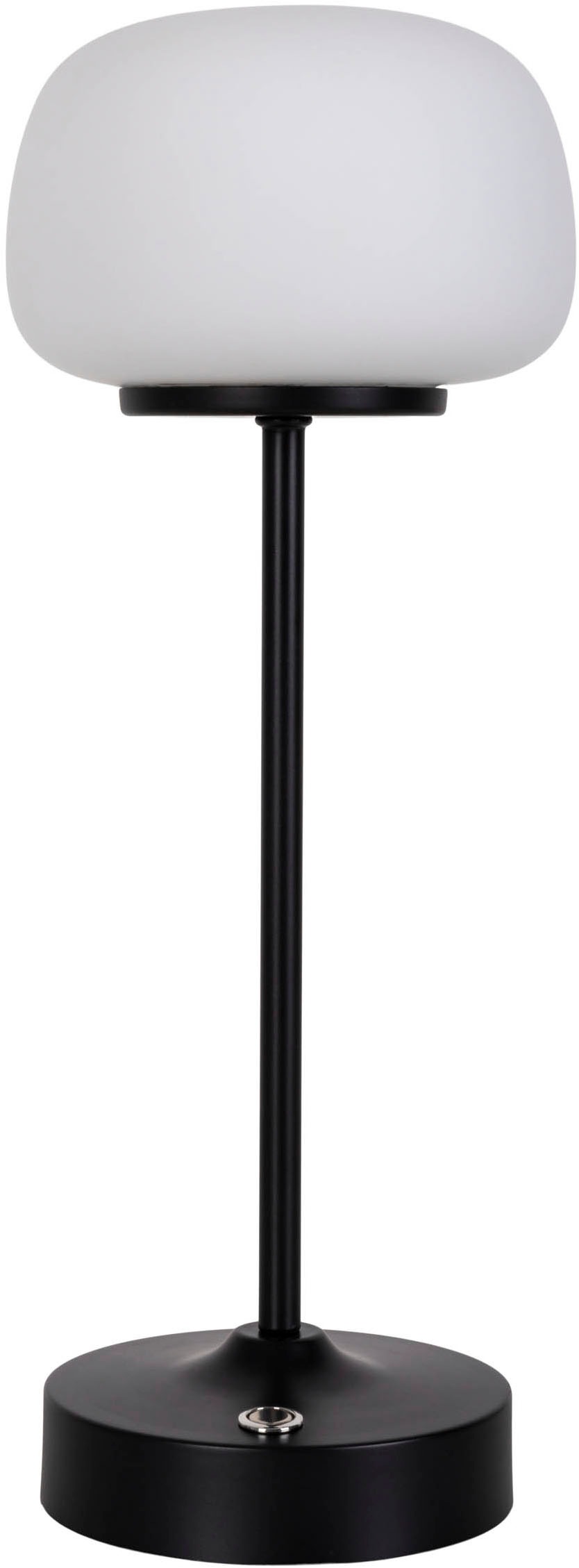 näve LED Tischleuchte »Pina«, 1 flammig, Leuchtmittel LED-Modul | LED wechselbar, Akku aufladbar, USB Typ C inkl. Kabel 100cm, Touch, dimmbar