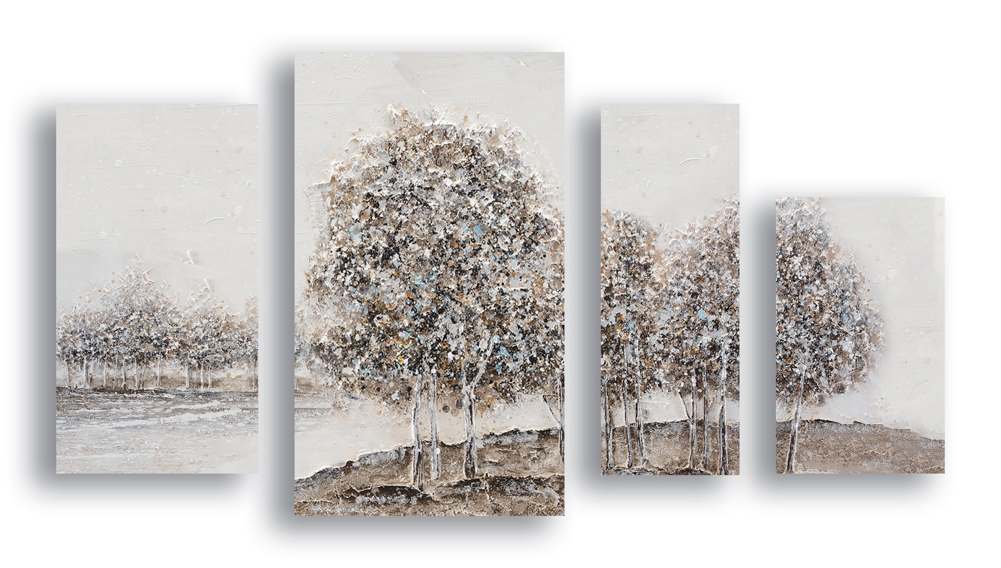 Bönninghoff Ölgemälde, Bäume-Baumbilder-Landschaft-Natur-Kunst-Gemälde, (1 günstig online kaufen