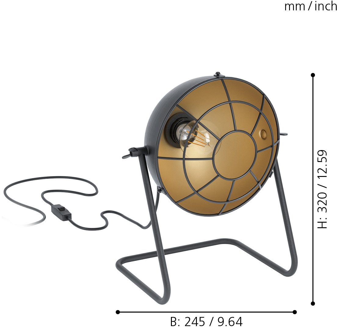 EGLO Tischleuchte »TREBURLEY« E27