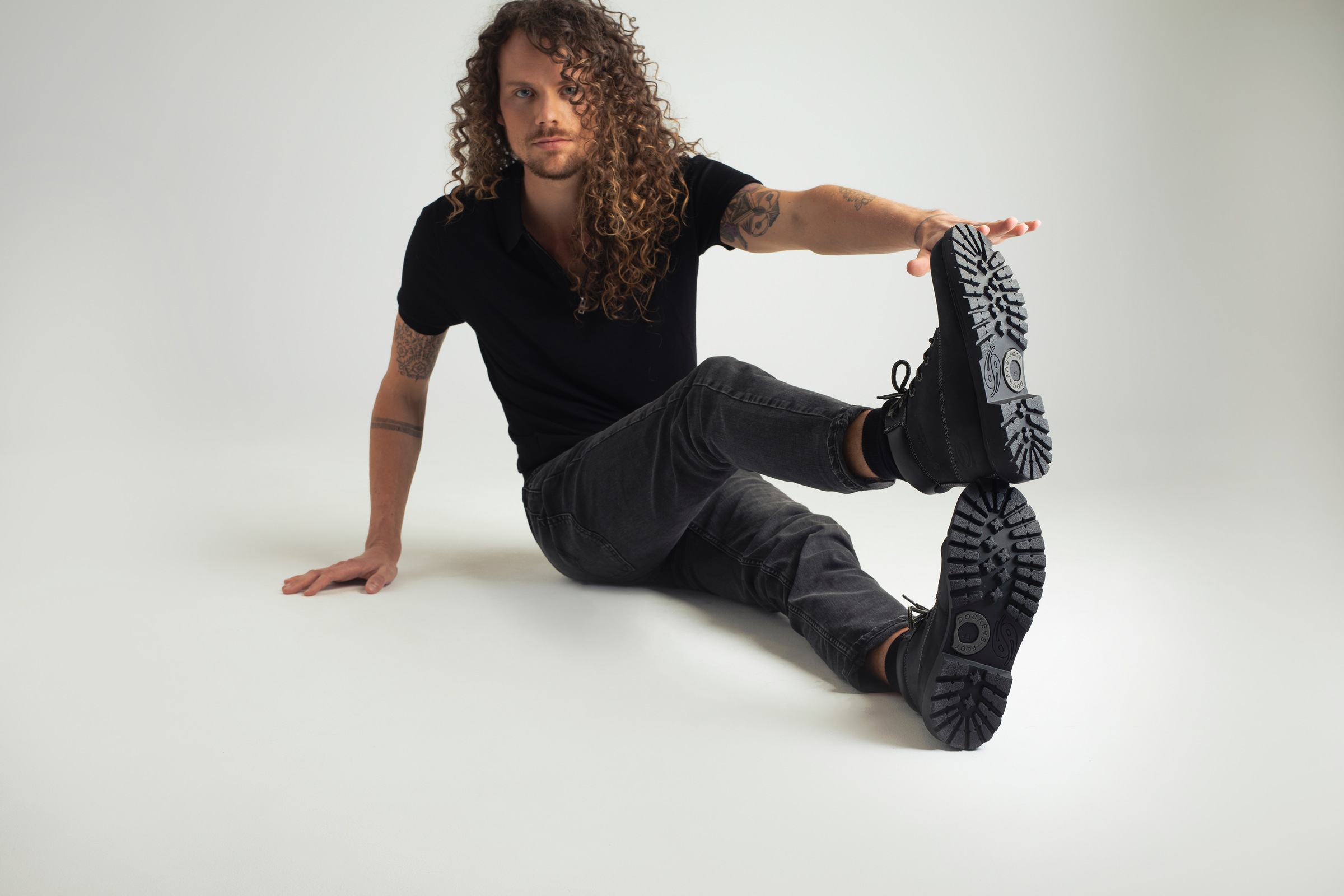 Dockers by Gerli Winterboots, Workerboots, Schnürstiefel mit Blockabsatz