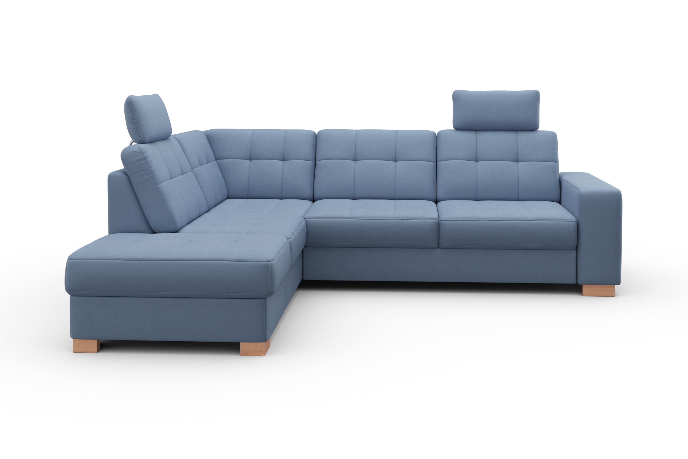 sit&more Ecksofa »Quincy L-Form«, wahlweise mit Bettfunktion und Bettkasten