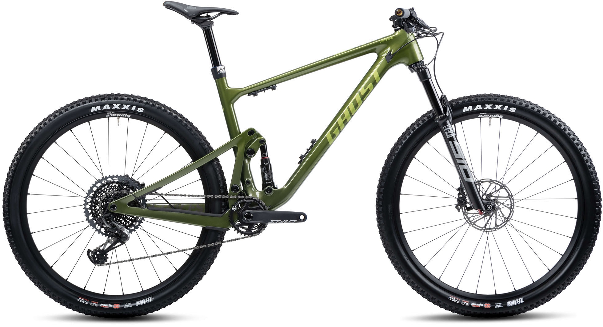 Ghost Mountainbike »Lector FS SF LC Universal«, 12 Gang, SRAM, X01 Eagle Schaltwerk, Kettenschaltung, für Damen und Herren, Kettenschaltung