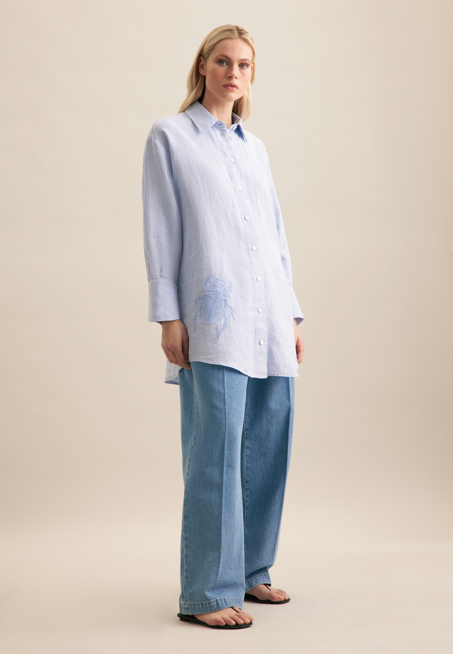 seidensticker Longbluse »Schwarze Rose« 1/1 Uni