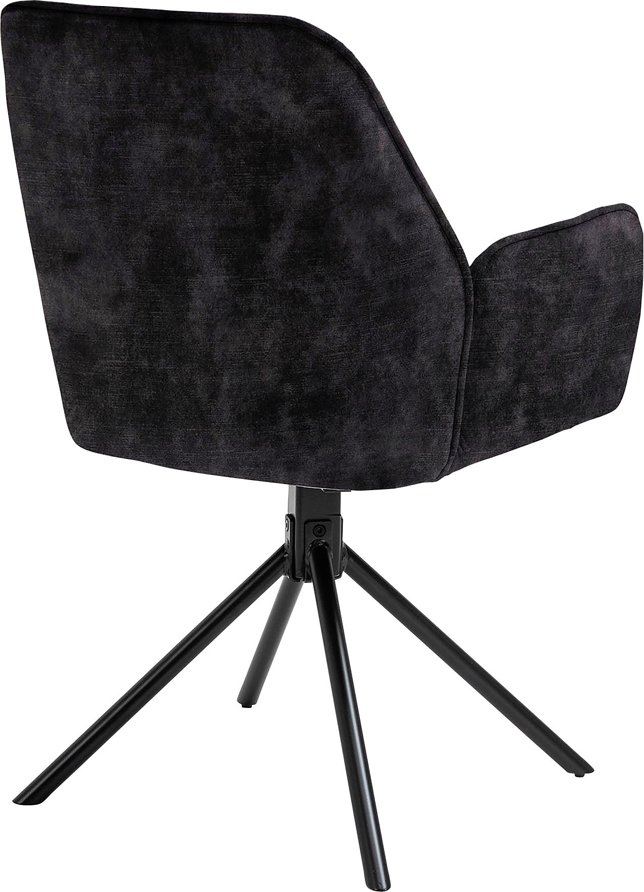 byLIVING Esszimmerstuhl »Blair«, (Set), 2 St., Samtstoff Velvet, 2er-Set, 360 Grad drehbar, gemütlicher Sessel, verschiedenen Stoffe
