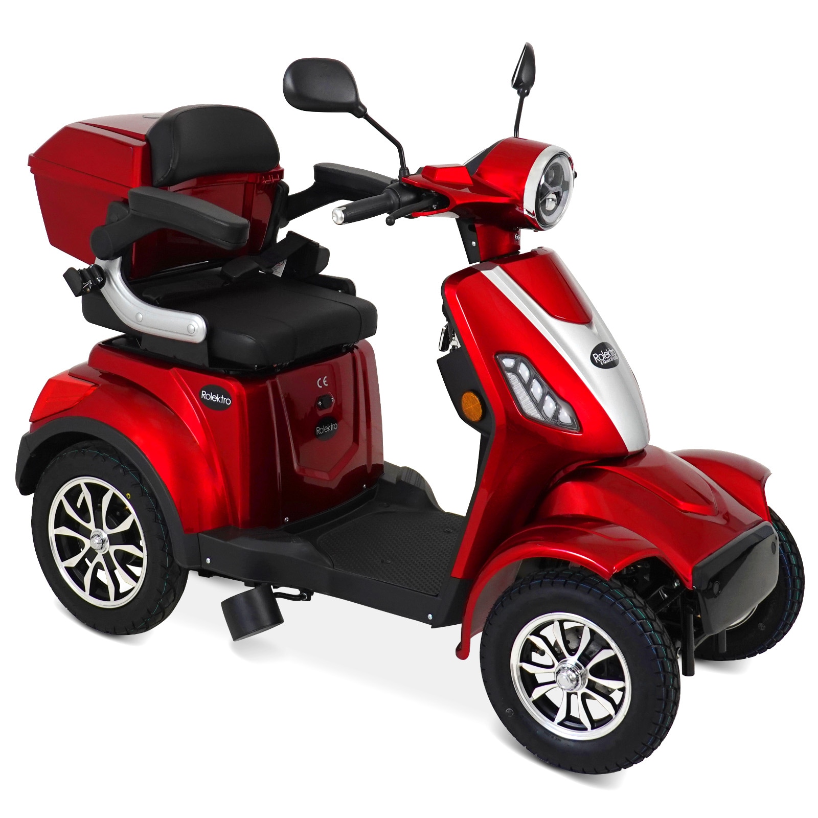Rolektro Elektromobil »Rolektro E-Quad 15 V.2-R31 Bleigel« 1.400 W 15 km/h