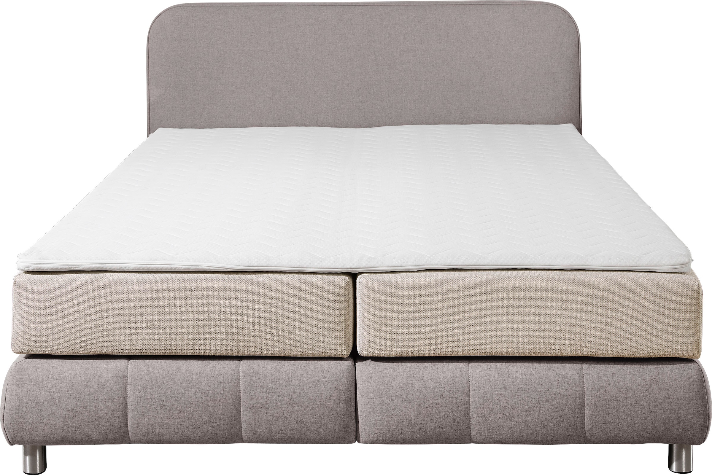 Home affaire Boxspringbett »Cesson, in verschiedenen Breiten«, inkl. Topper, wahlweise in H2, H3 oder H4 erhältlich